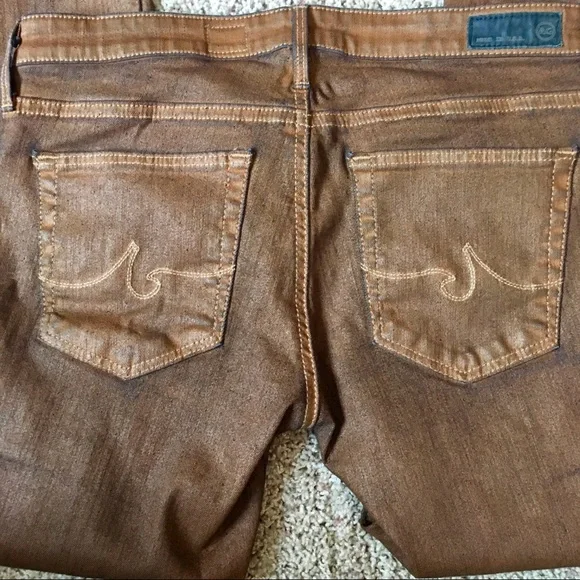 AG Adriano Goldschmied Bronze Extreme Skinny Jeans - Picture 6 of 8